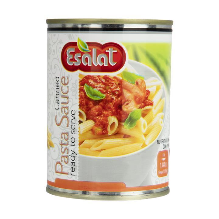 کنسرو سس ماکارونی با سویا اصالت وزن 380 گرم  Esalat Canned Chickpeas 380 gr Esalat Canned Chickpeas - 380 gr